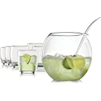 Bohemia Cristal 093-006-018 - Ponchera y Vasos (8 Piezas)